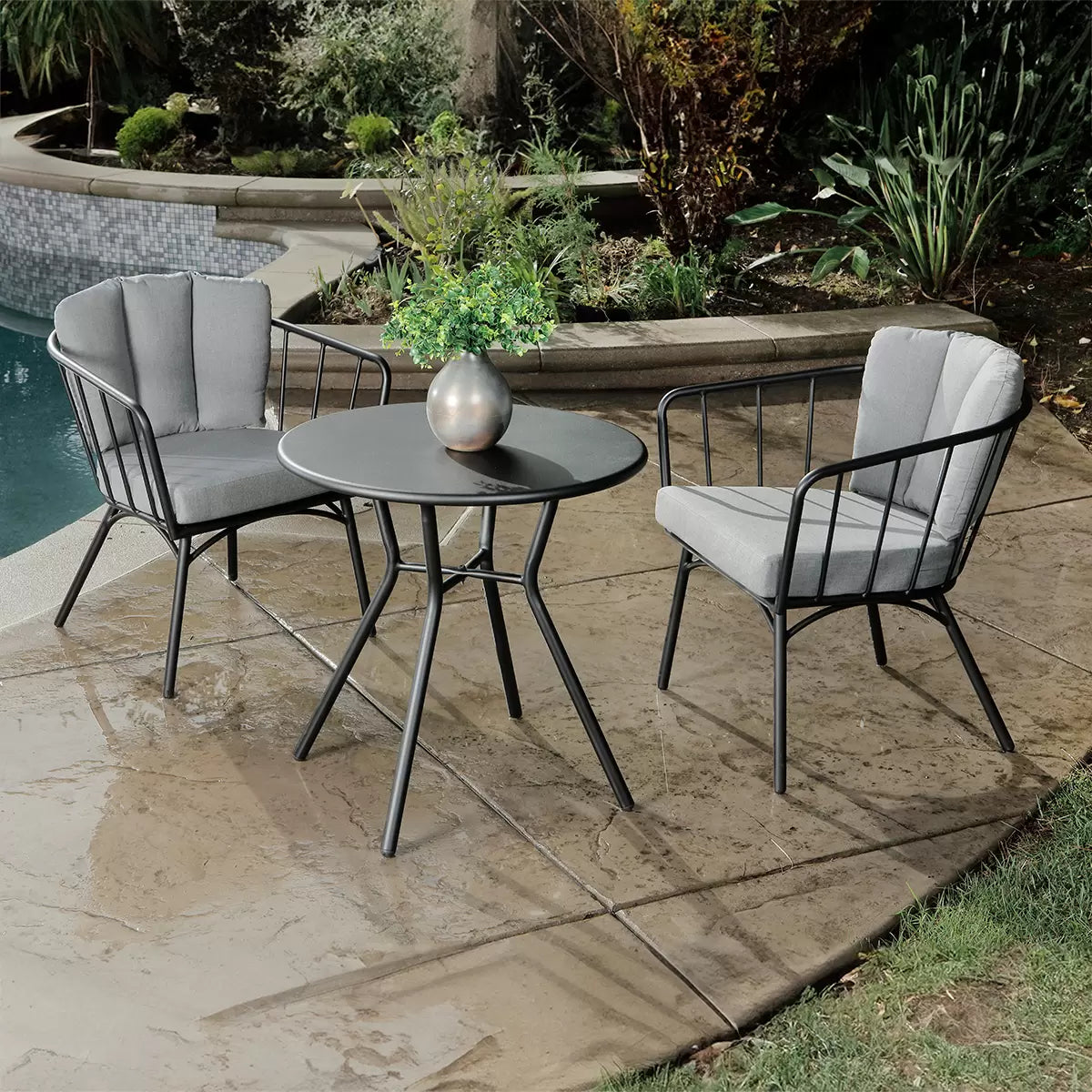 Rimini 3-Piece Patio Bistro Set