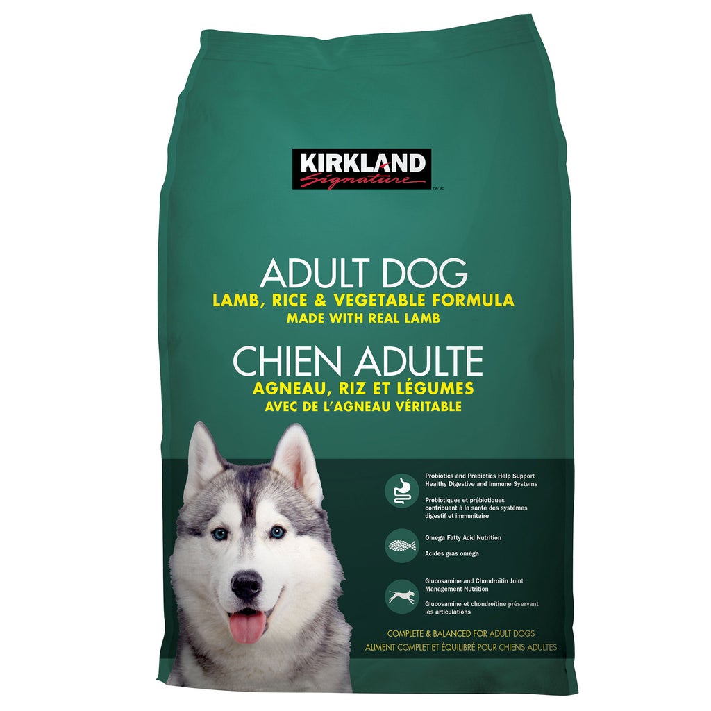 Kirkland Signature Lamb, Rice & Vegetables Adult Dog Food, 18.14 kg