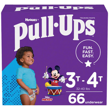 Huggies Learning Designs Training Pants, 3T-4T 66 ct