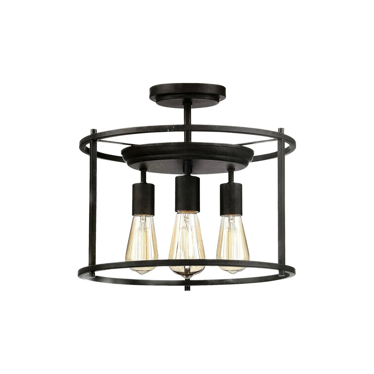 Ashley Harbour “Belmont” Semi-Flush Mount Light
