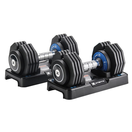 Xterra Adjustable Dumbbell, Set of 2 ,25lb