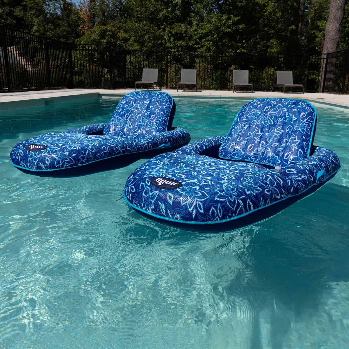 Aqua Luxury Pool Lounger, 2-pack