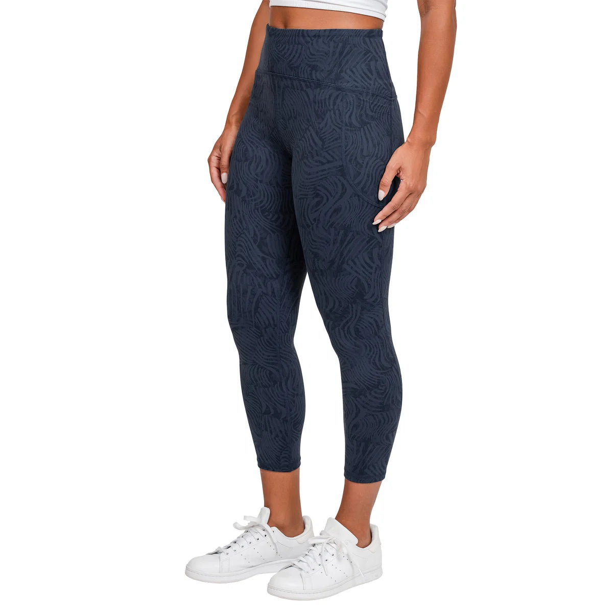 Tuff Athletics Women’s Yoga Crop Tight, small