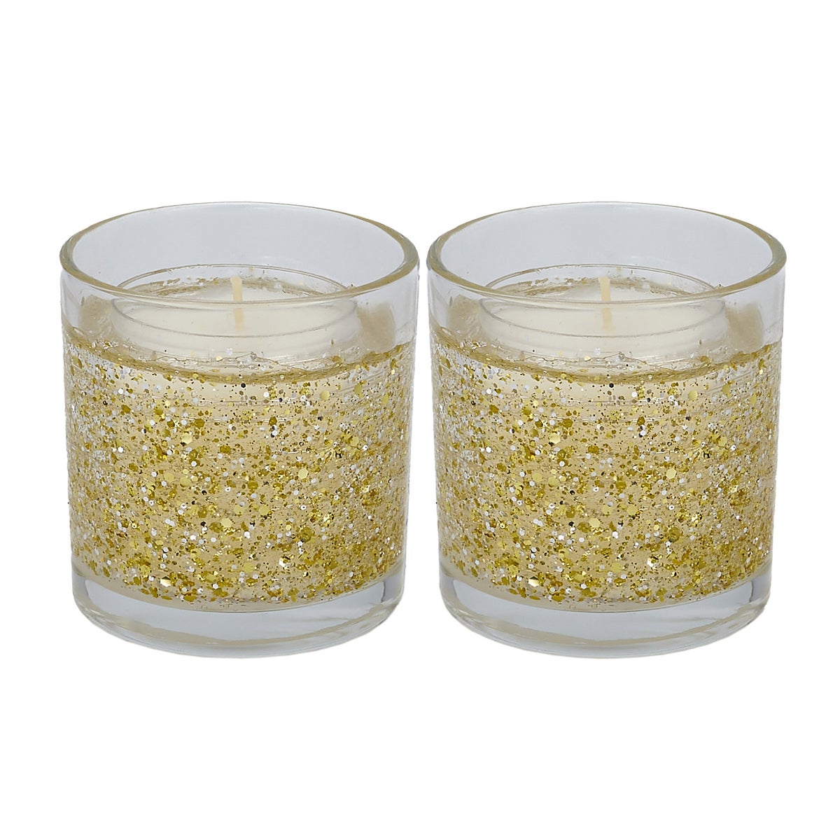 Avaria Light Up Candle Pack Of 2 Juniper & silver birch