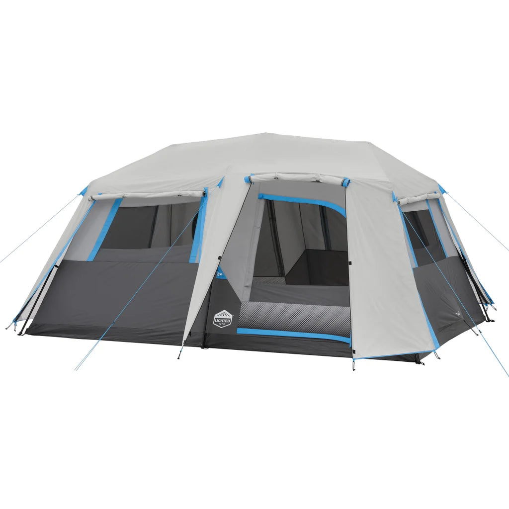 CORE Equipment 10 Person Lighted Instant Cabin Tent