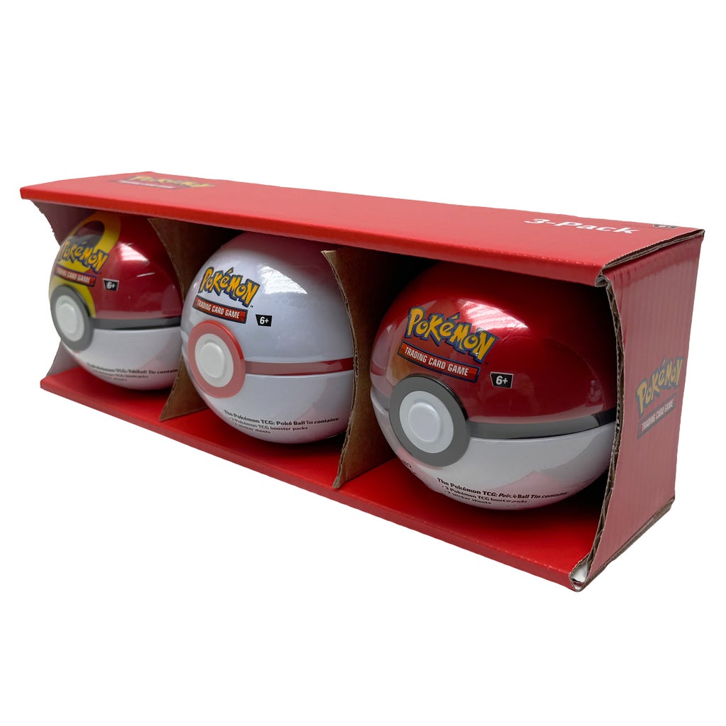 Pokémon 3 Pack Poké Ball (Repeat Ball, Premier Ball, Poké Ball)