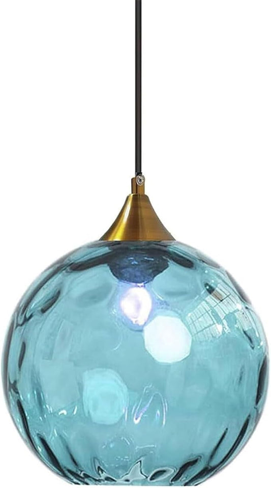 Glass Globe Pendant Lighting Fixtures for Kitchen Island