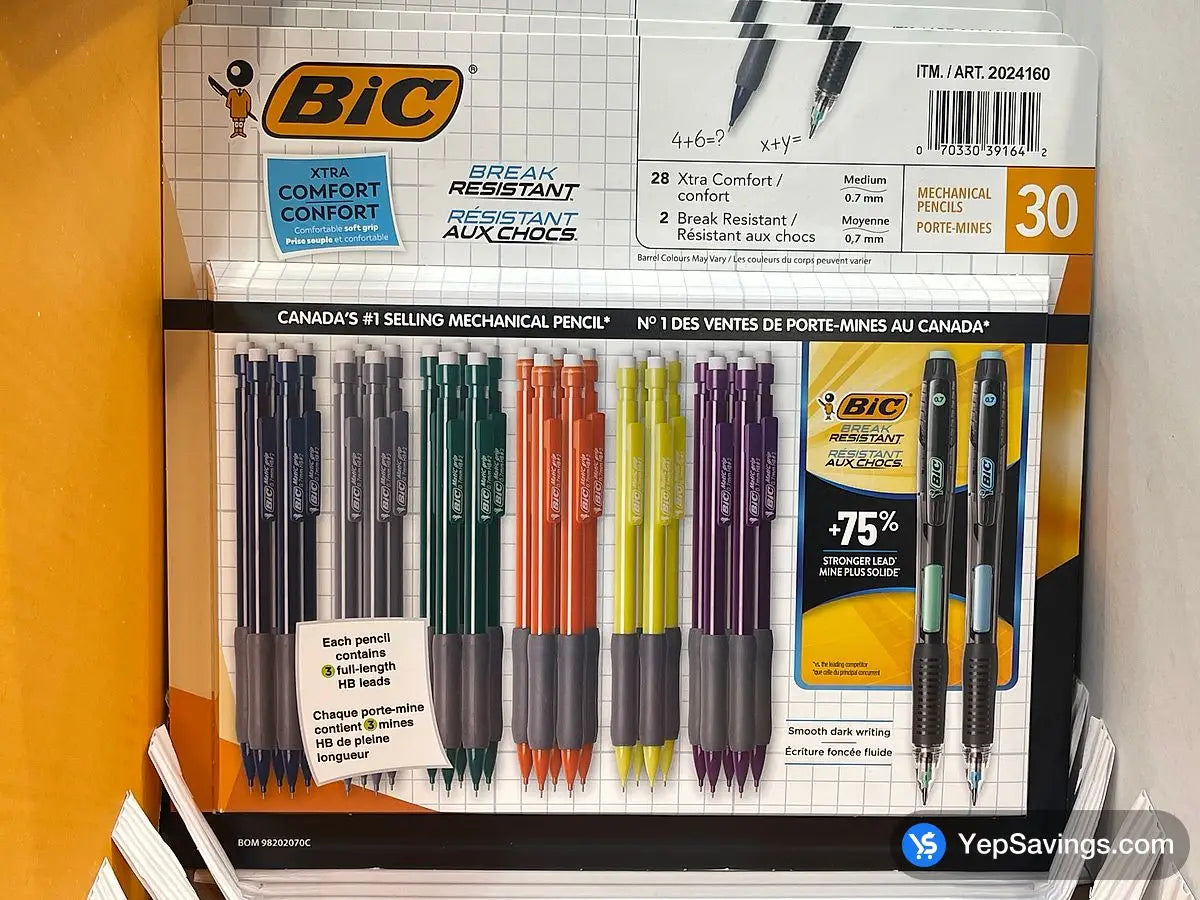 BiC Mechanical Pencil pack of 30