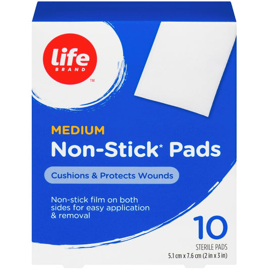 Life Brand Medium Non Stick Pads