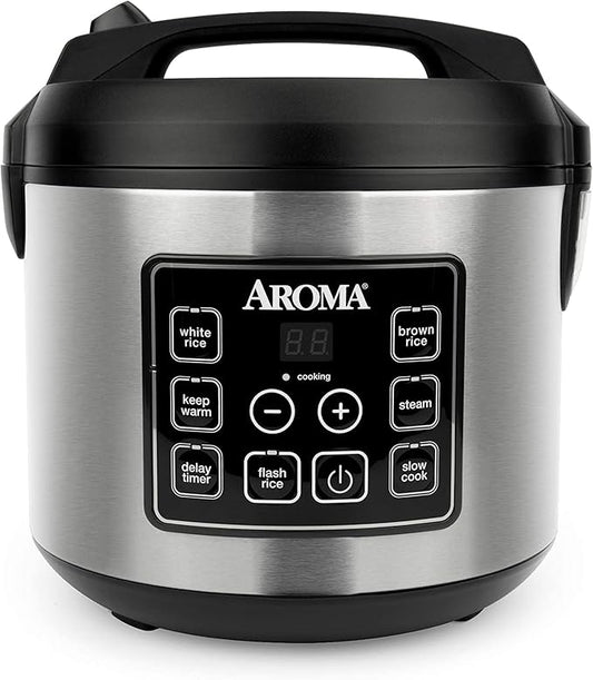 Aroma 20-Cup Programmable Rice & Grain Cooker and Multi-Cooker