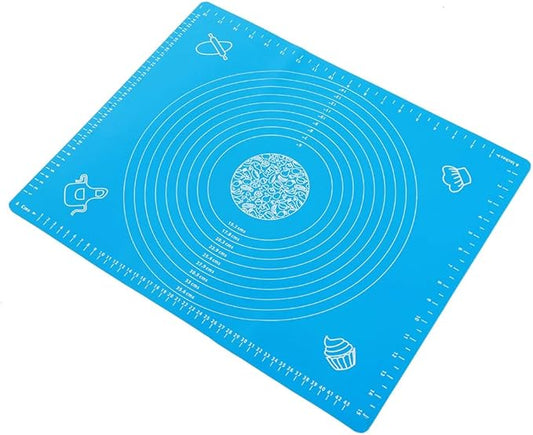 Kitchen Thicken Silicone Rolling Dough Pad Baking Mat with Integral Scales