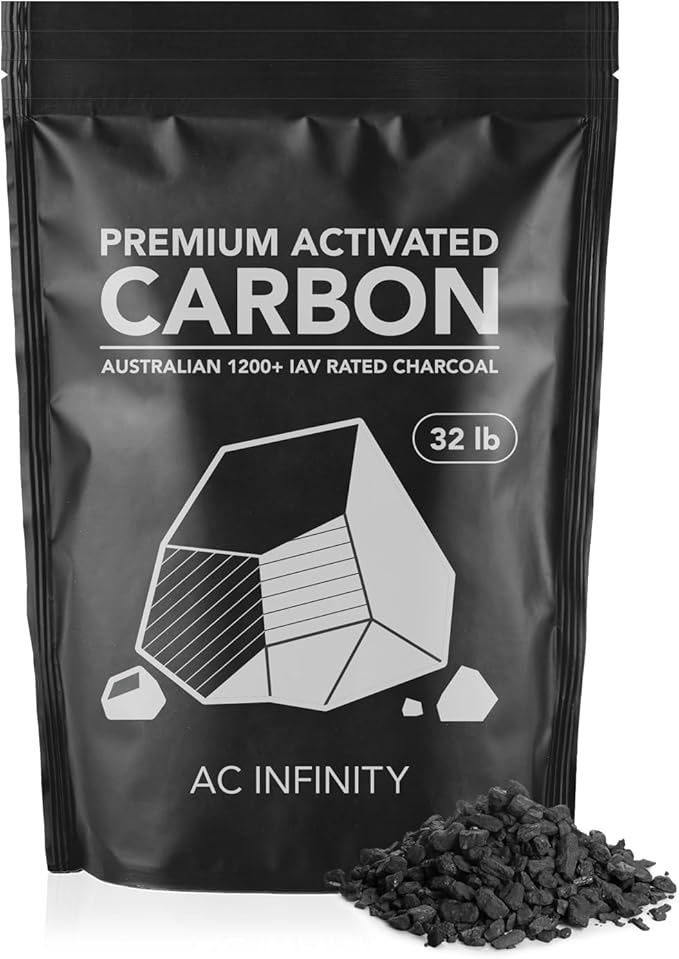 AC Infinity Activated Carbon Refill 1200+ IAV Australian Charcoal - 32lbs