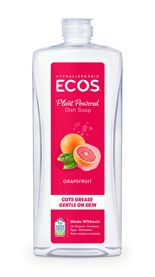 ECOS Grapefruit Plant Powered Dish Soap 739 mL