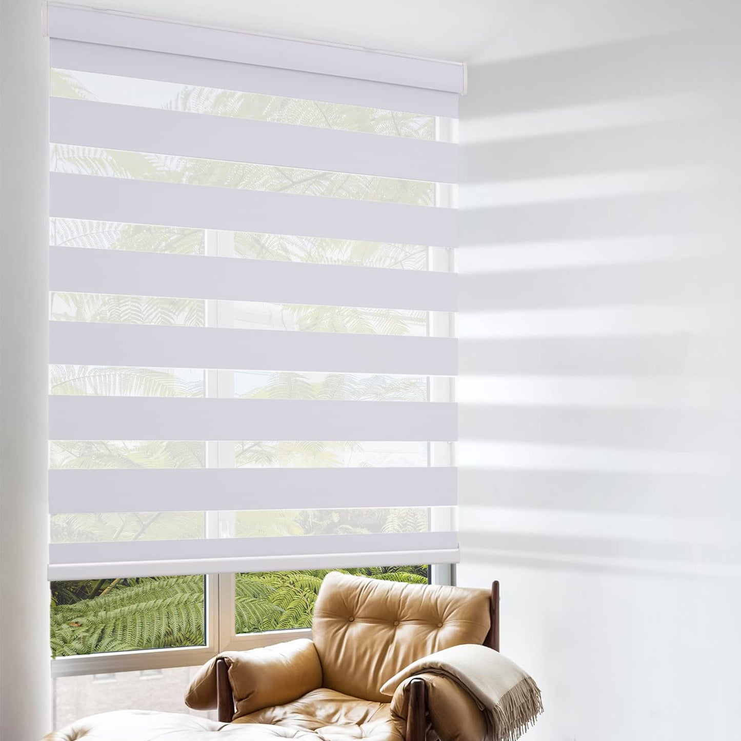 ZEBRA CORDLESS SHADE 48 X 84IN
