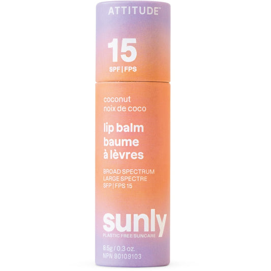 Sunly Lip Balm - SPF 15 - Coconut