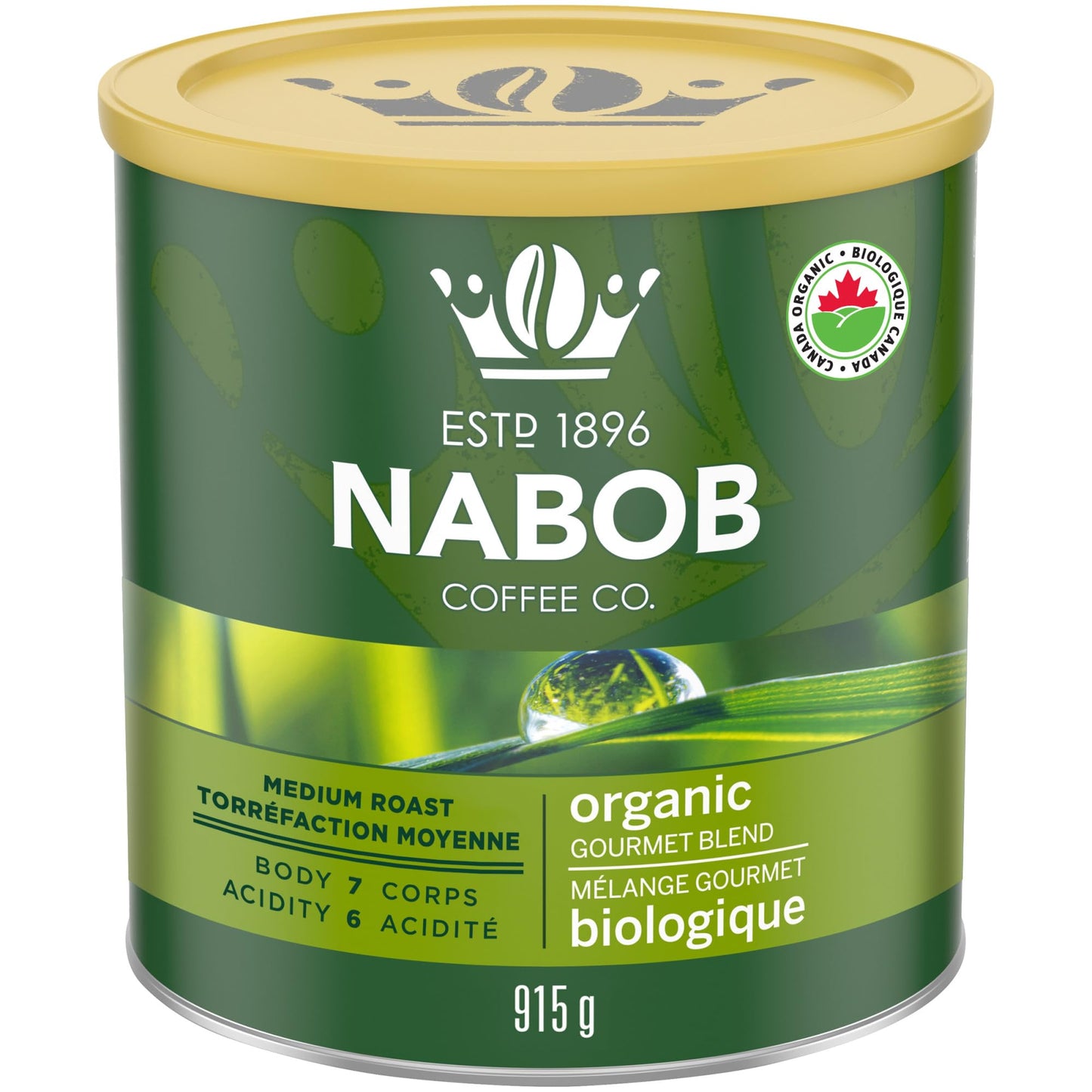 Nabob
Organic Gourmet Blend Ground Coffee