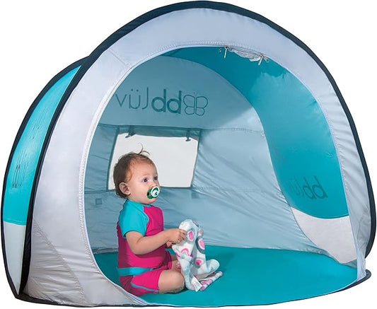 bblüv Sunkitö Pop Up Baby Play Tent and Canopy Sun Shelter with SPF 50 + Mosquito Net