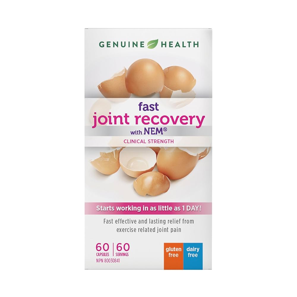 Genuine Health Fast Joint Recovery, 60 vegetarian capsules