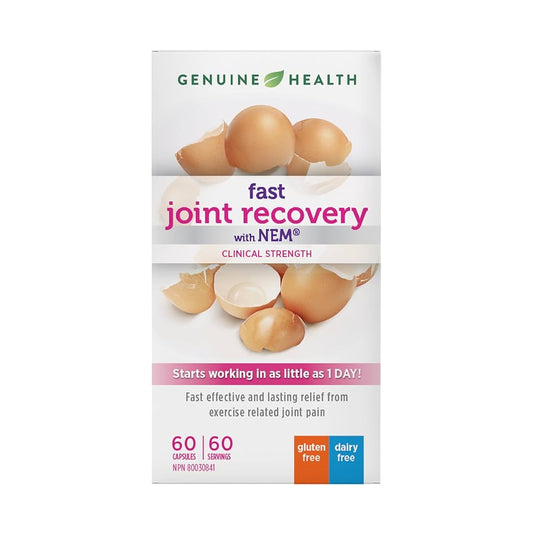 Genuine Health Fast Joint Recovery, 60 vegetarian capsules