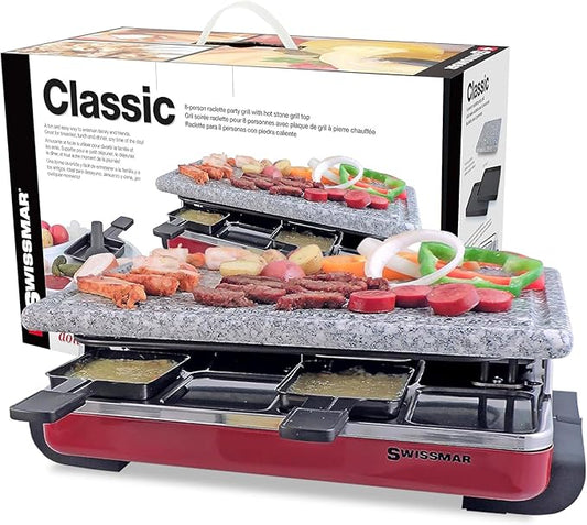 Swissmar Classic 8-Person Raclette Party Grill