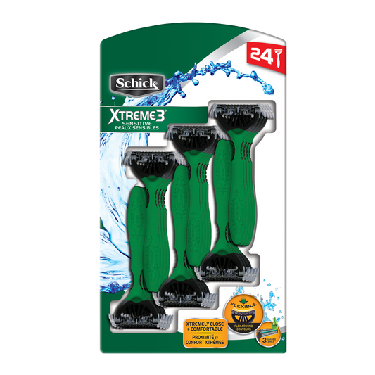 Schick Xtreme3 Disposable Razors Pack Of 24