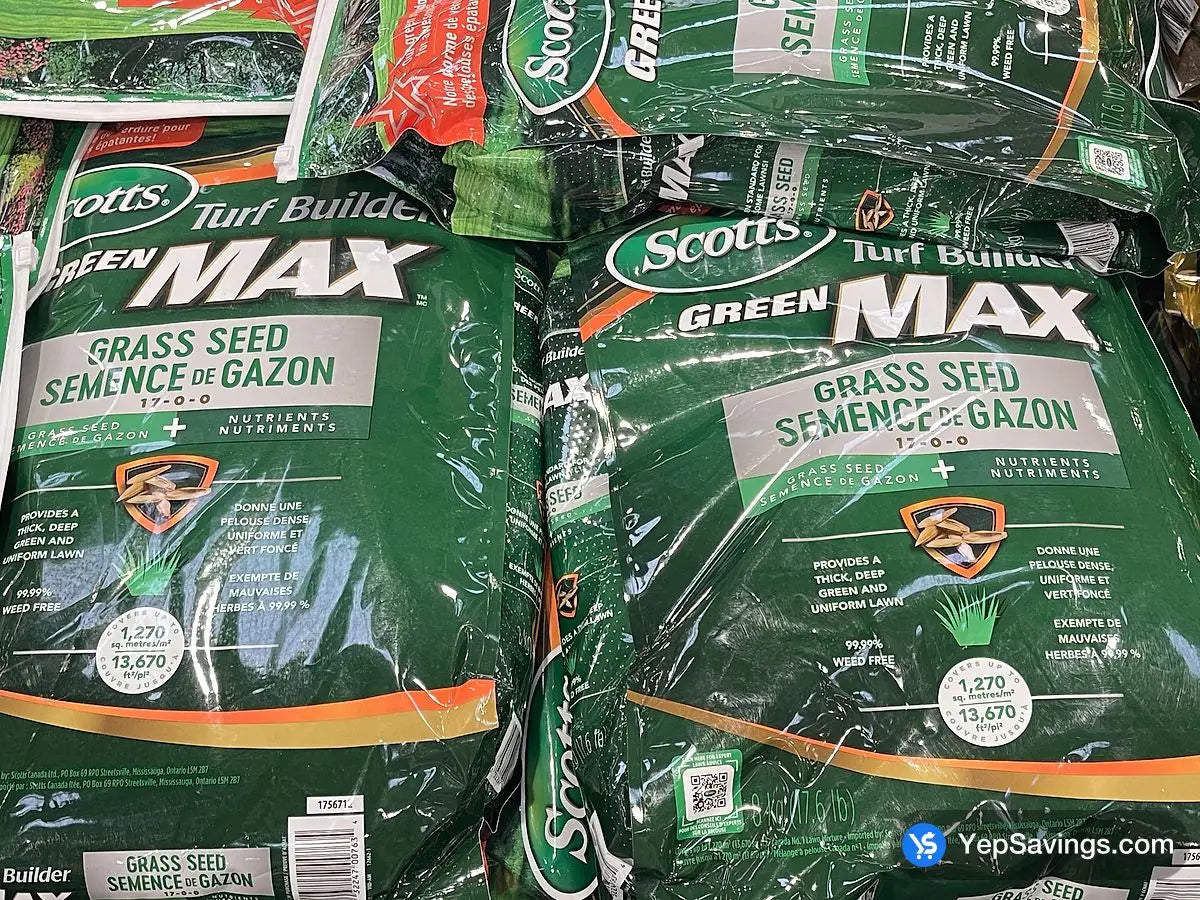 Scotts Green Max Grass Seed 17 Lb