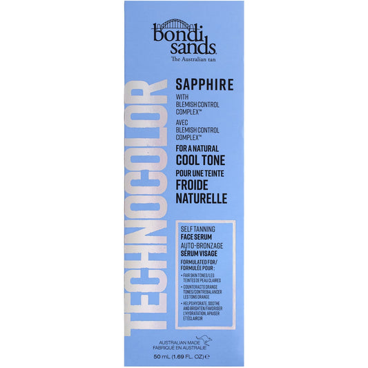 Bondi Sands Technocolor Tan Face Serum Sapphire 50 ml