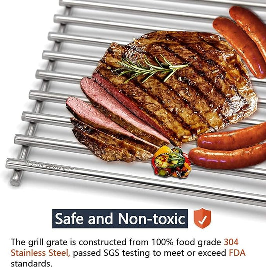 Replacement Stainless Steel Cooking Grill 33”x18” - Brand New