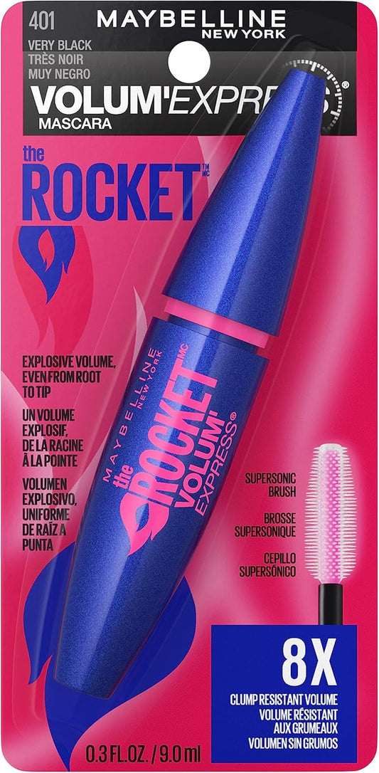 Maybelline New York Volume' Express The Rocket Washable Mascara, #400 , 0.3 Fluid Ounce