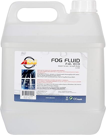 ADJ Products F4L ECO Economy Grade Water Based Fog Fluid - 4 Litres