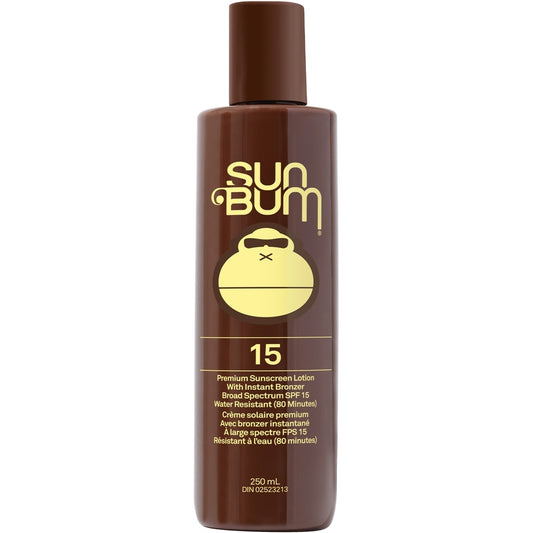 Sun Bum Spf 15 Premium Sunscreen Lotion With Instant Brozer