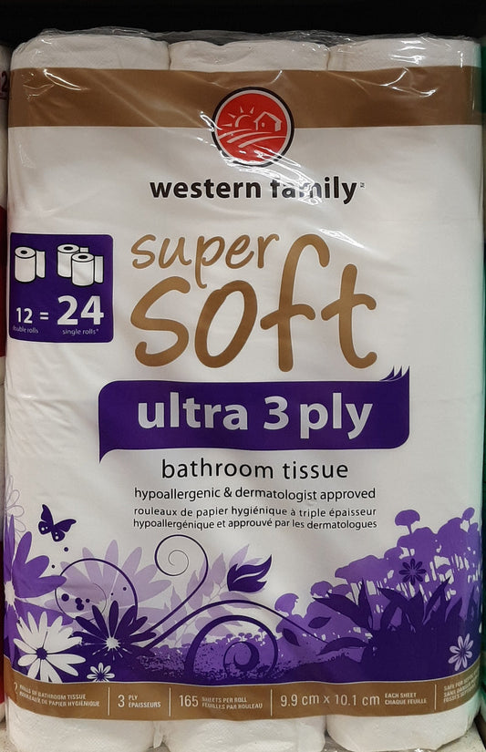 Western Family Ultra Soft Tp [12 Roll]