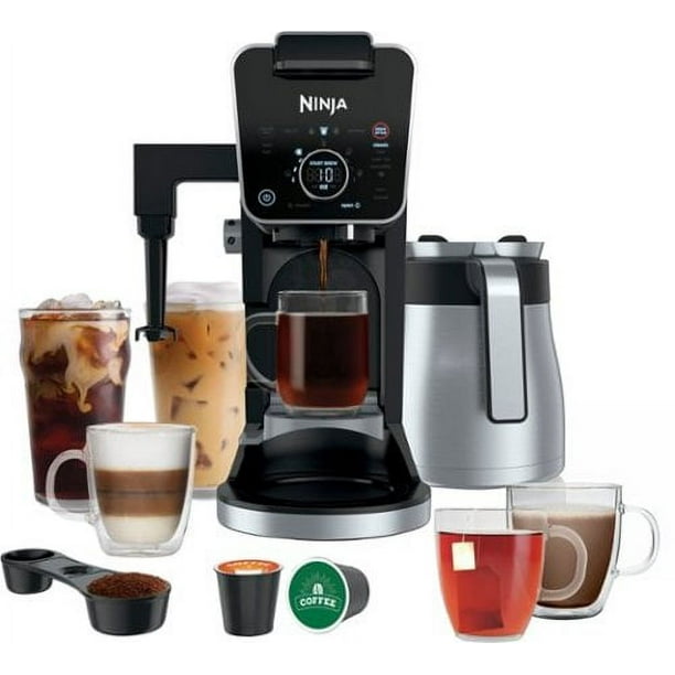 Ninja DualBrew PRO Black/Silver 12-Cup Specialty Coffee System