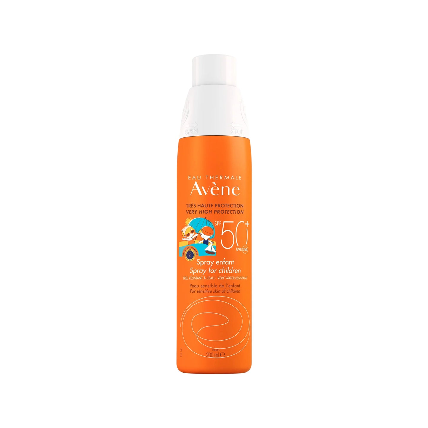 Avene High Protection Spray for Sensitive Skin - SPF50 - 200ml