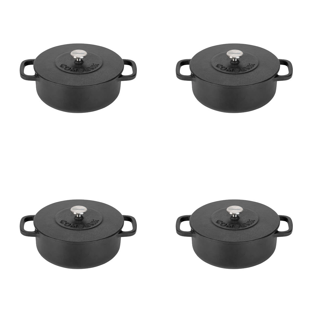 Combekk Set of 4 mini Dutch ovens