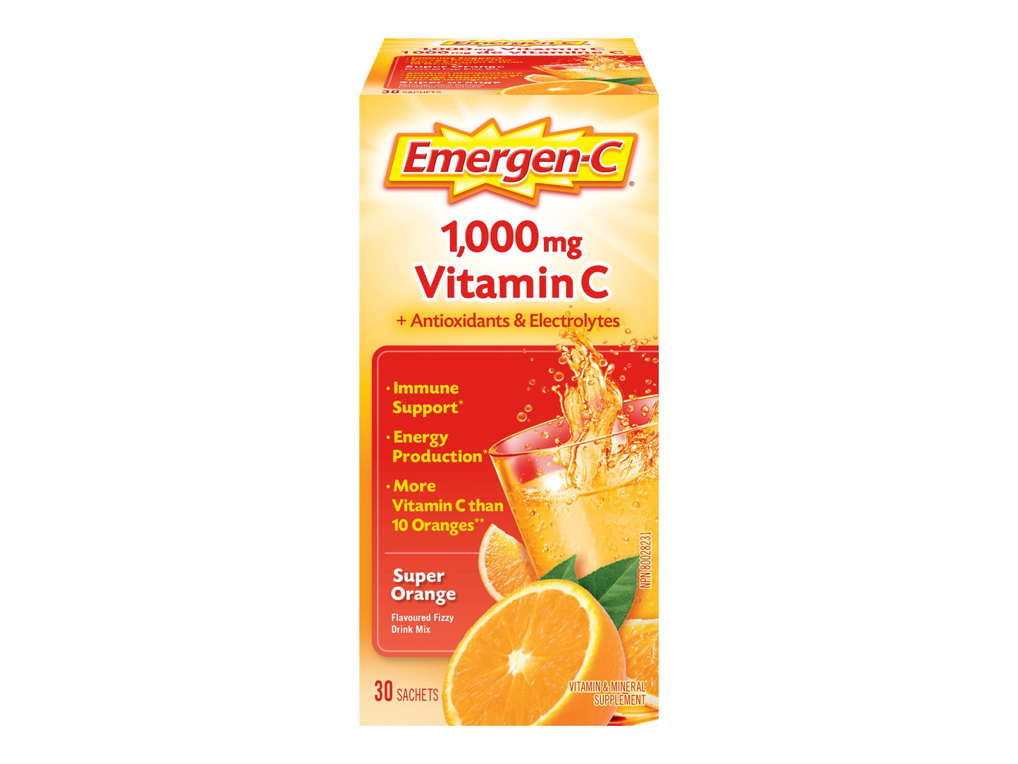Emergen-C 1000mg vitamin C 30 sachets