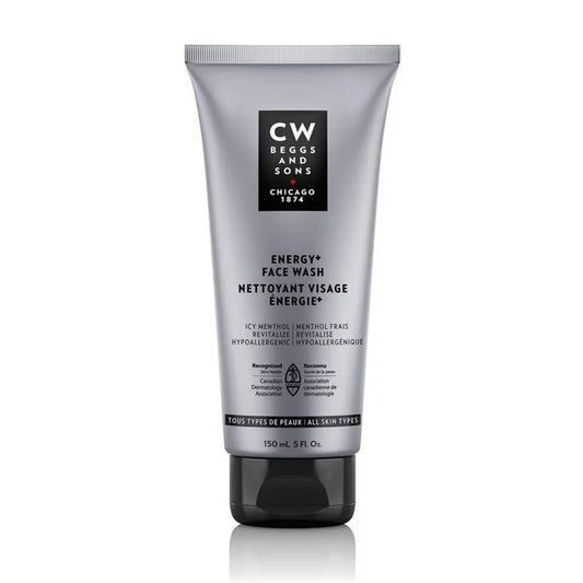 Energy+ Face Wash, Gently and thoroughly deep cleans.