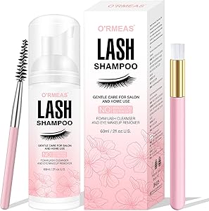 Eyelash shampoo