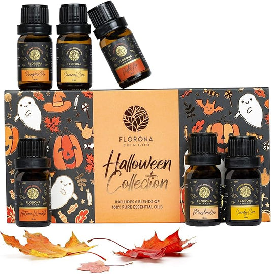FLORONA Halloween Set of 6 Premium Grade Fragrance Oils