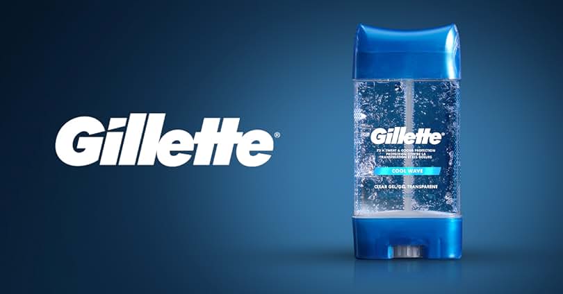 Gillette Anti-perspirant 5 x 108g