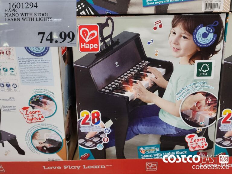 Hape Piano With Stool Learn With Lights
