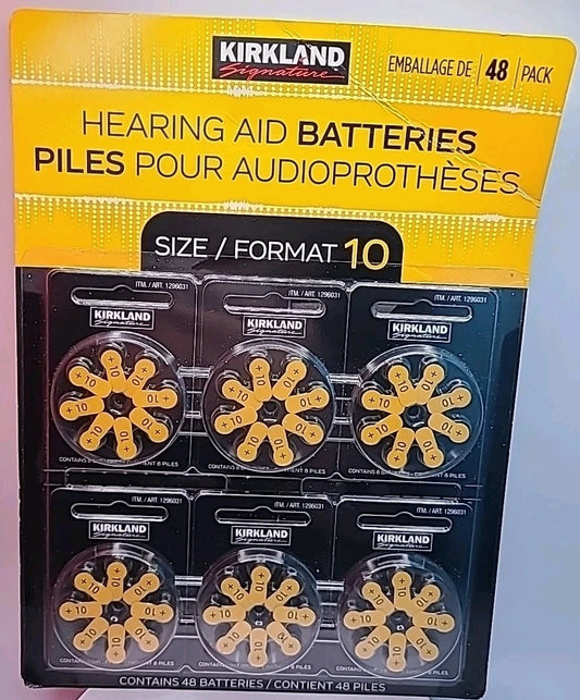 Hearing aid batteries