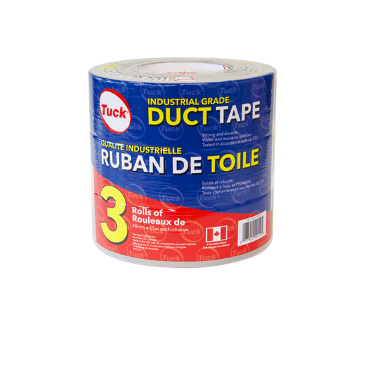 Industrial Grade Duct Tape roll of 3
