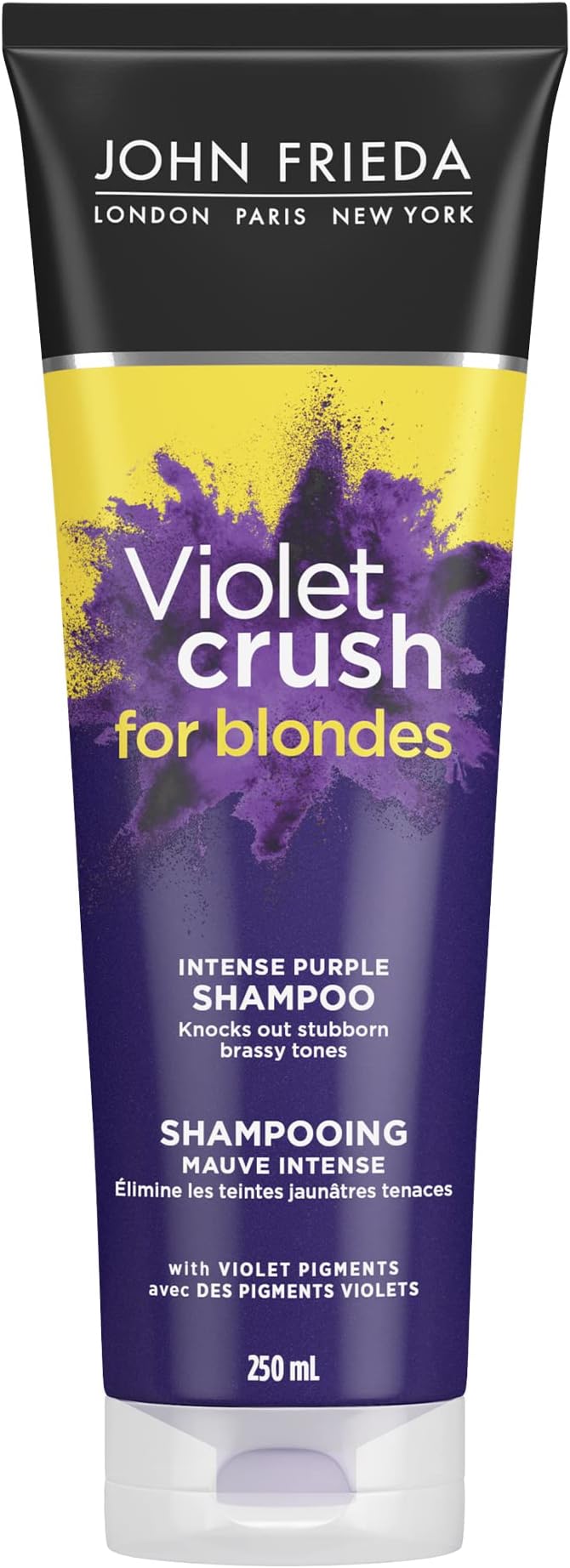 Intense purple shampoo