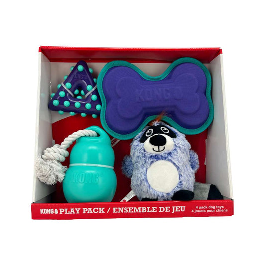 Kong Play Pack Dog Toys Pack Of 3
