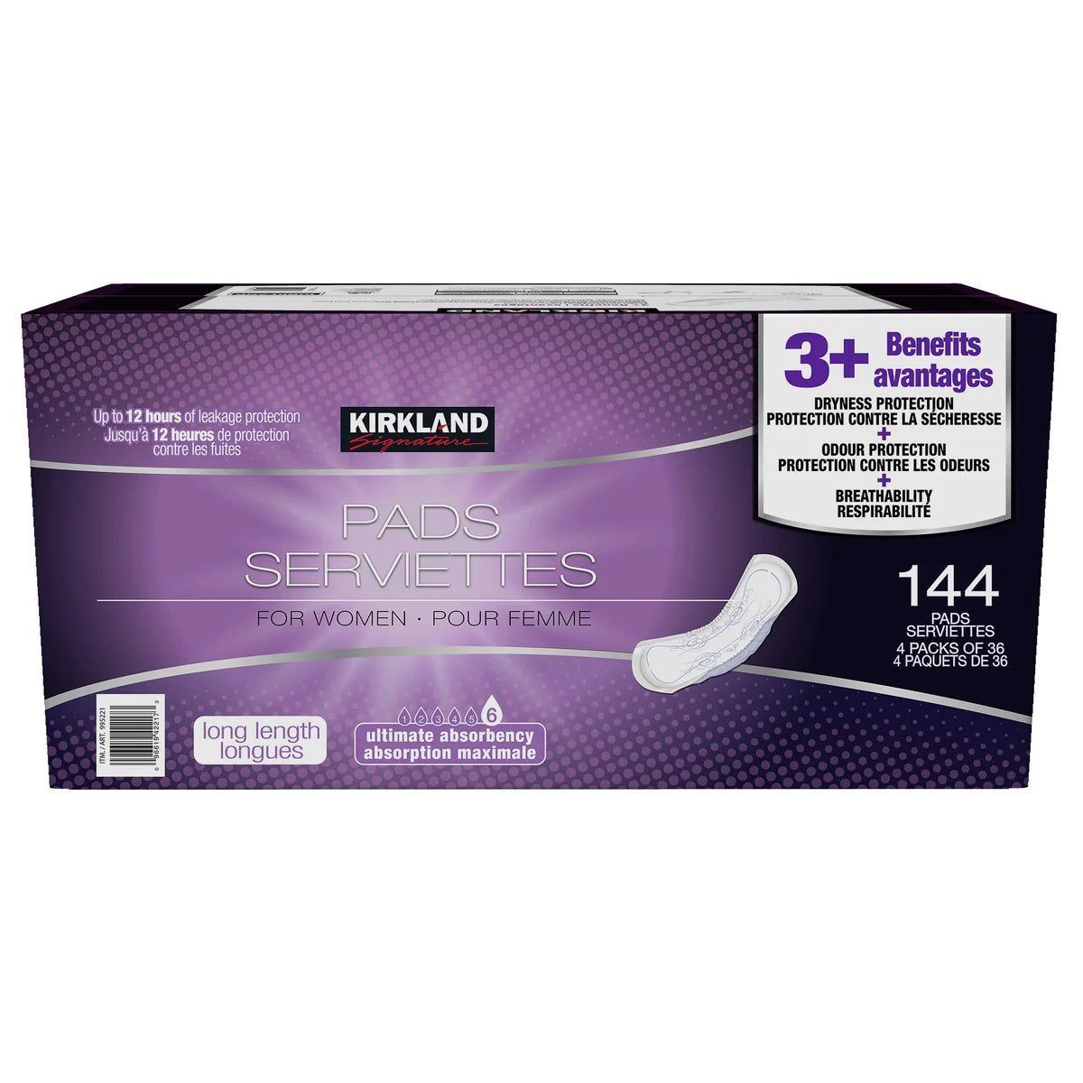 Kirkland signature pads for women