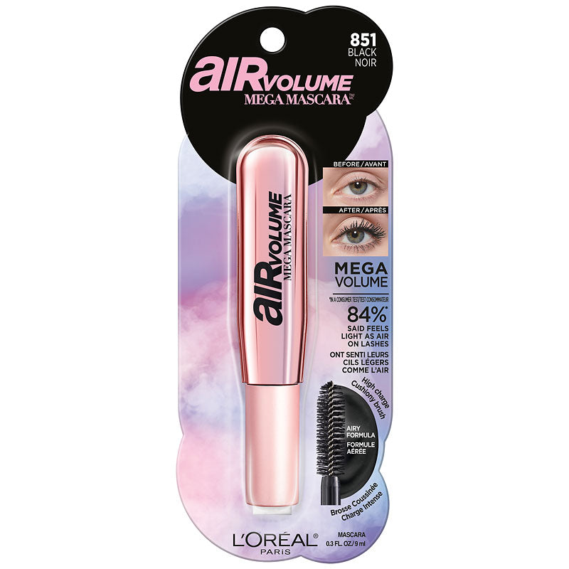 L'Oreal Air Volume Mega Mascara #851 , #853
