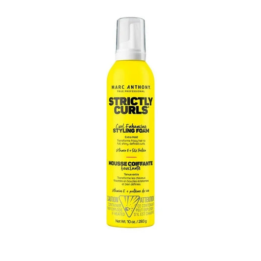 Marc Anthony Strictly Curls Curl Enhancing Extra Hold Styling Foam, 300 ml