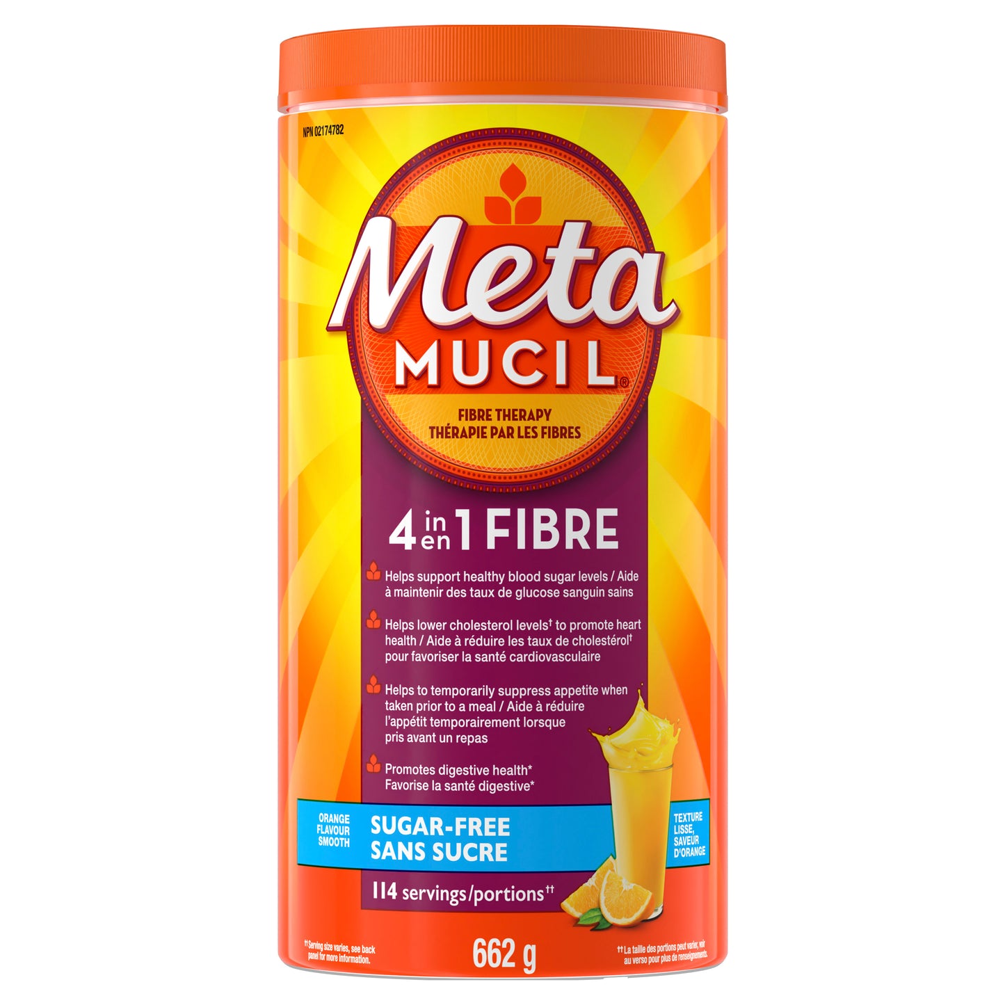 Meta Mucil fiber therapy 662g