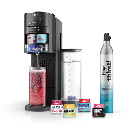 Ninja Thirsti Drink System with 12 Flavoured Water Drops